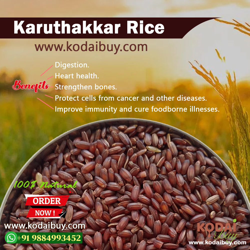 What are the Benefits and Uses of Karuthakkar Rice