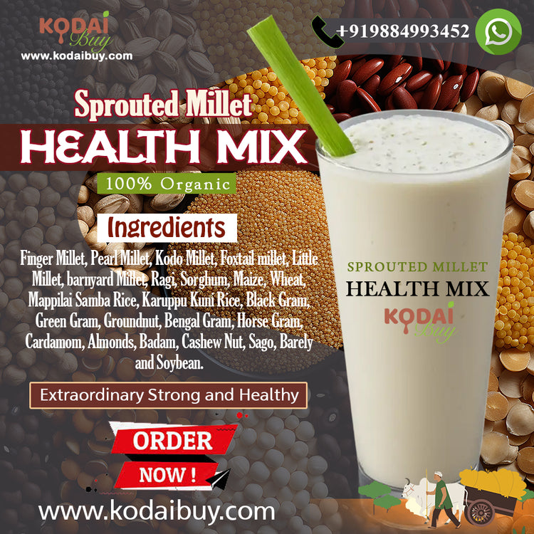 Organic Sprouted Health Mix Kodaibuy