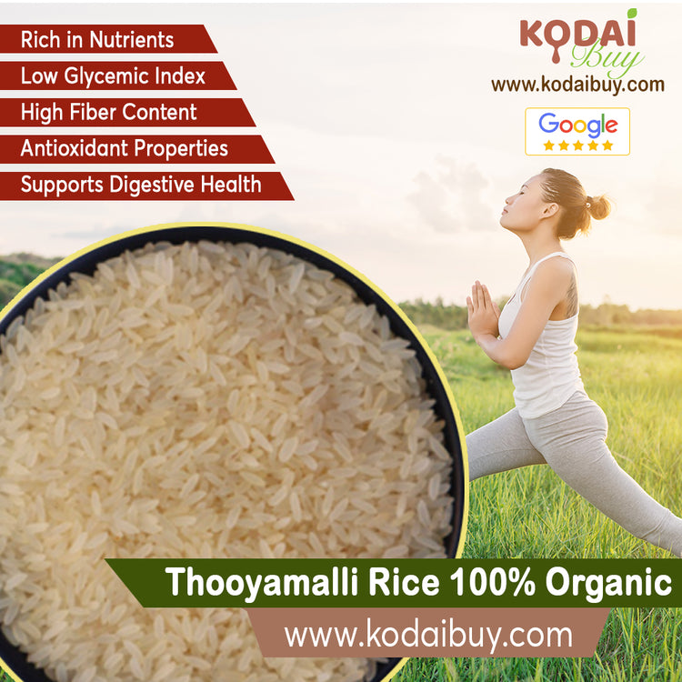 Organic thoyamalli rice