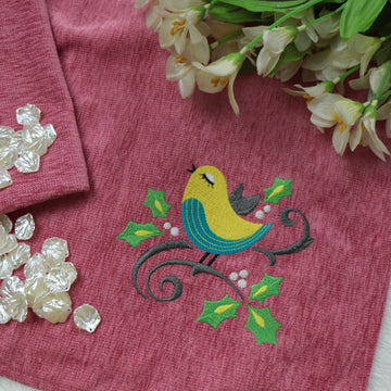 Kids Embroidery Lunch Towels, high-quality Malfino fabric towel