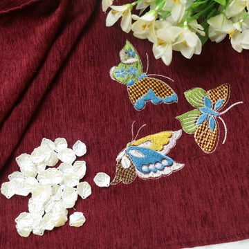 Kids Embroidery Lunch Towels, high-quality Malfino fabric towel