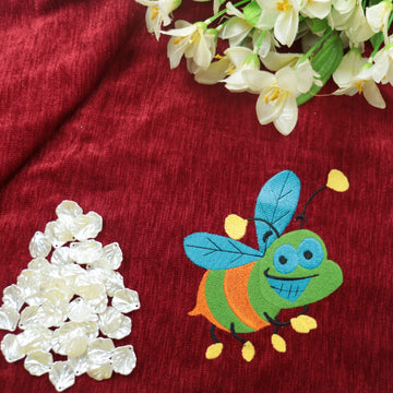 Kids Embroidery Lunch Towels, high-quality Malfino fabric towel