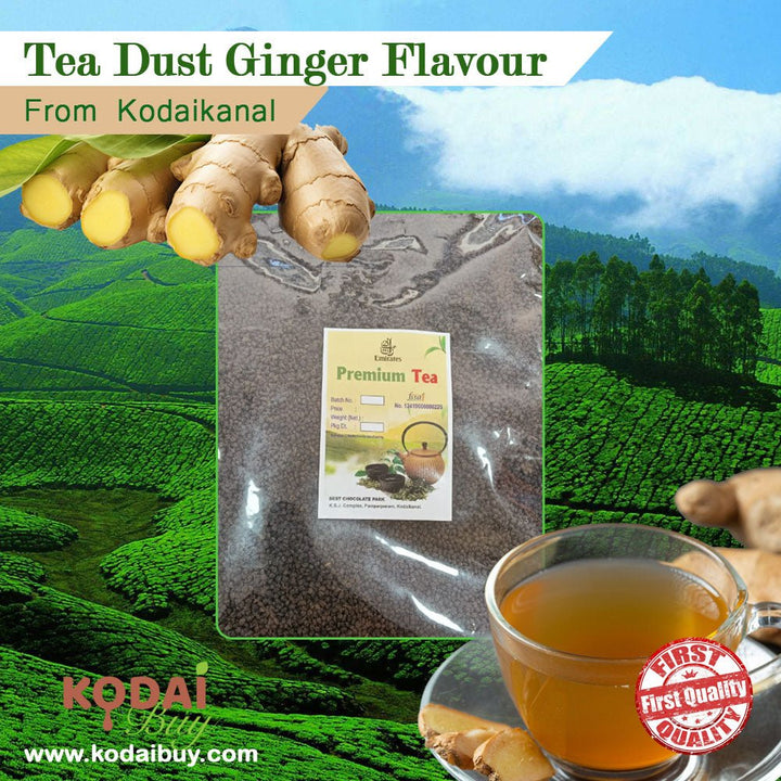 Ginger tea dust