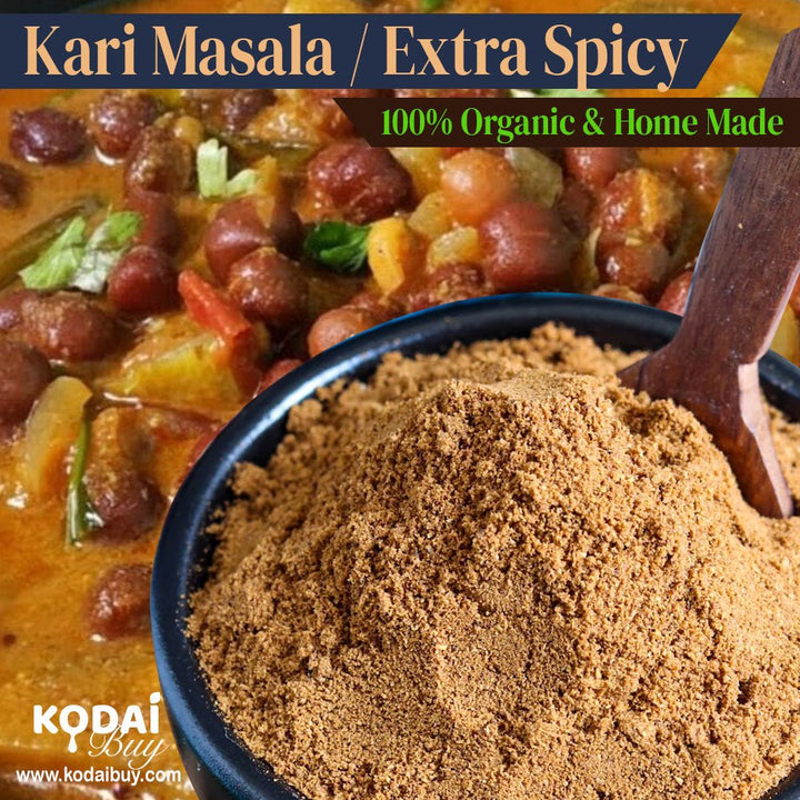 Kari Masala, Spicy Kari Masala Powder | Homemade Masala | KodaiBuy