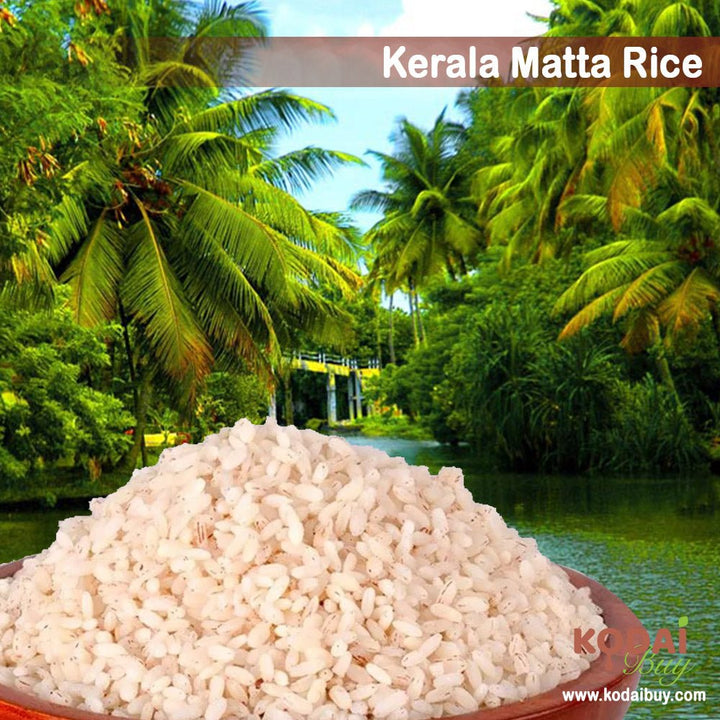 Kerala Matta Rice, Rosematta Rice, Organic Matta Rice | KodaiBuy