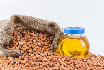 cold pressed peanut oil, unrefined groundnut oil