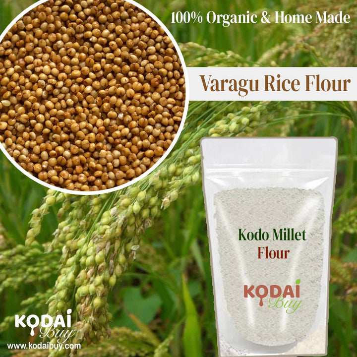 Kodo Millet Flour, Organic Kodo Flour, Varagu Mavu | KodaiBuy