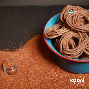 Muruku Finger Millet, Ragi Muruku, Kelvaragu Muruku, Kelvaragu Snacks | KodaiBuy