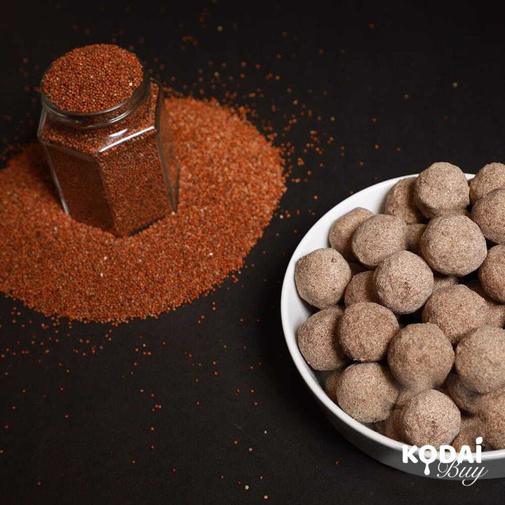 Kelvaragu Laddu, Organic Sweets, Organic Kelvaragu Laddu