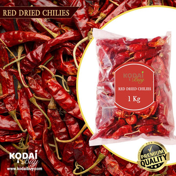 Organic red dried chilli