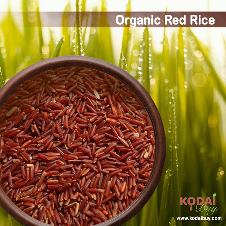 Organic red rice