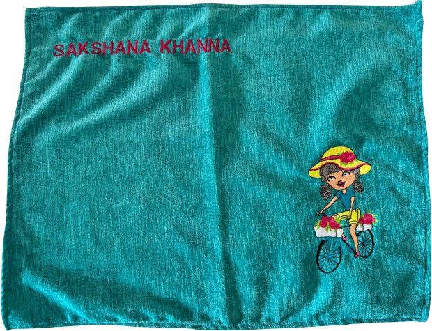 Kids Embroidery Lunch Towels | KodaiBuy