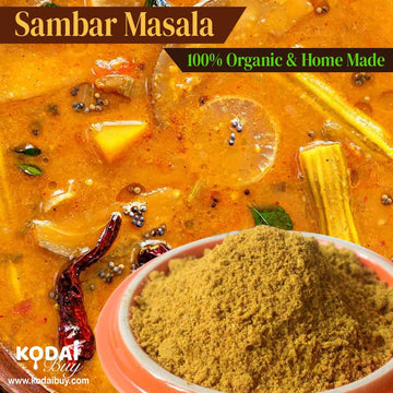 Homemade sambar masala