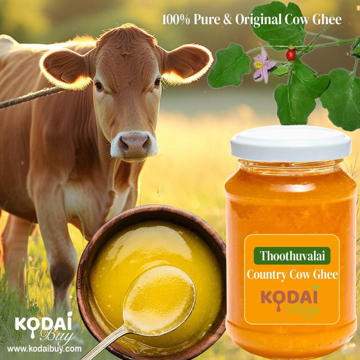 Ghee, Thoothuvalai country cow ghee | Pure Ghee Kodaibuy