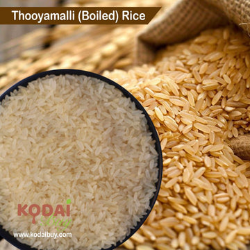 Organic thooyamalli boiled rice